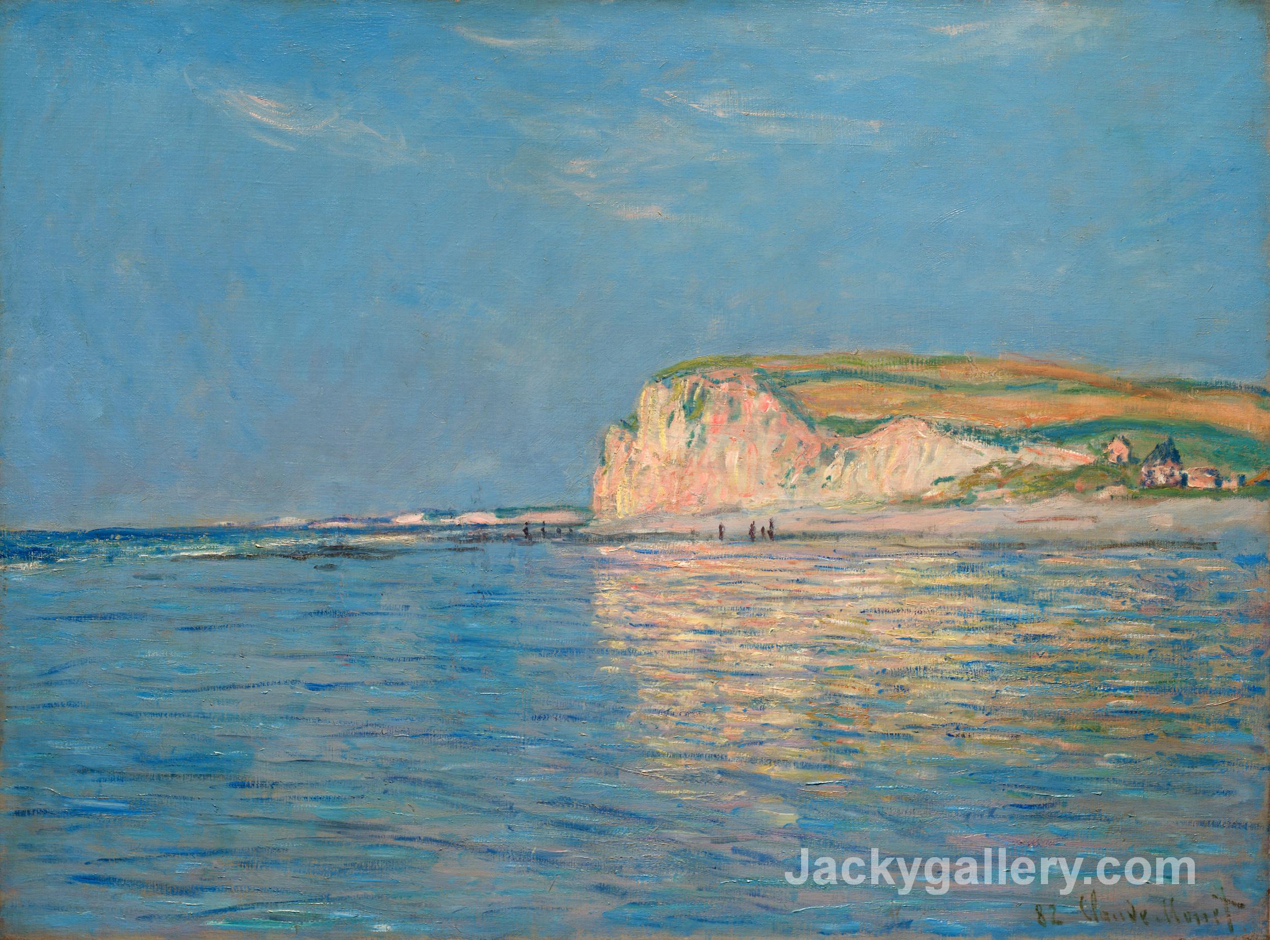 Low Tide at Pourville II by Claude Monet paintings reproduction